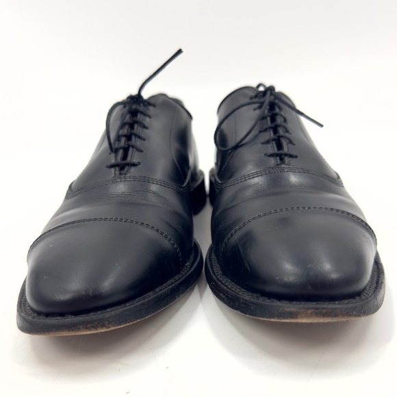 Allen Edmonds Park Avenue Dress Shoes Mens 9B Black Leather Cap Toe Oxford main image 8
